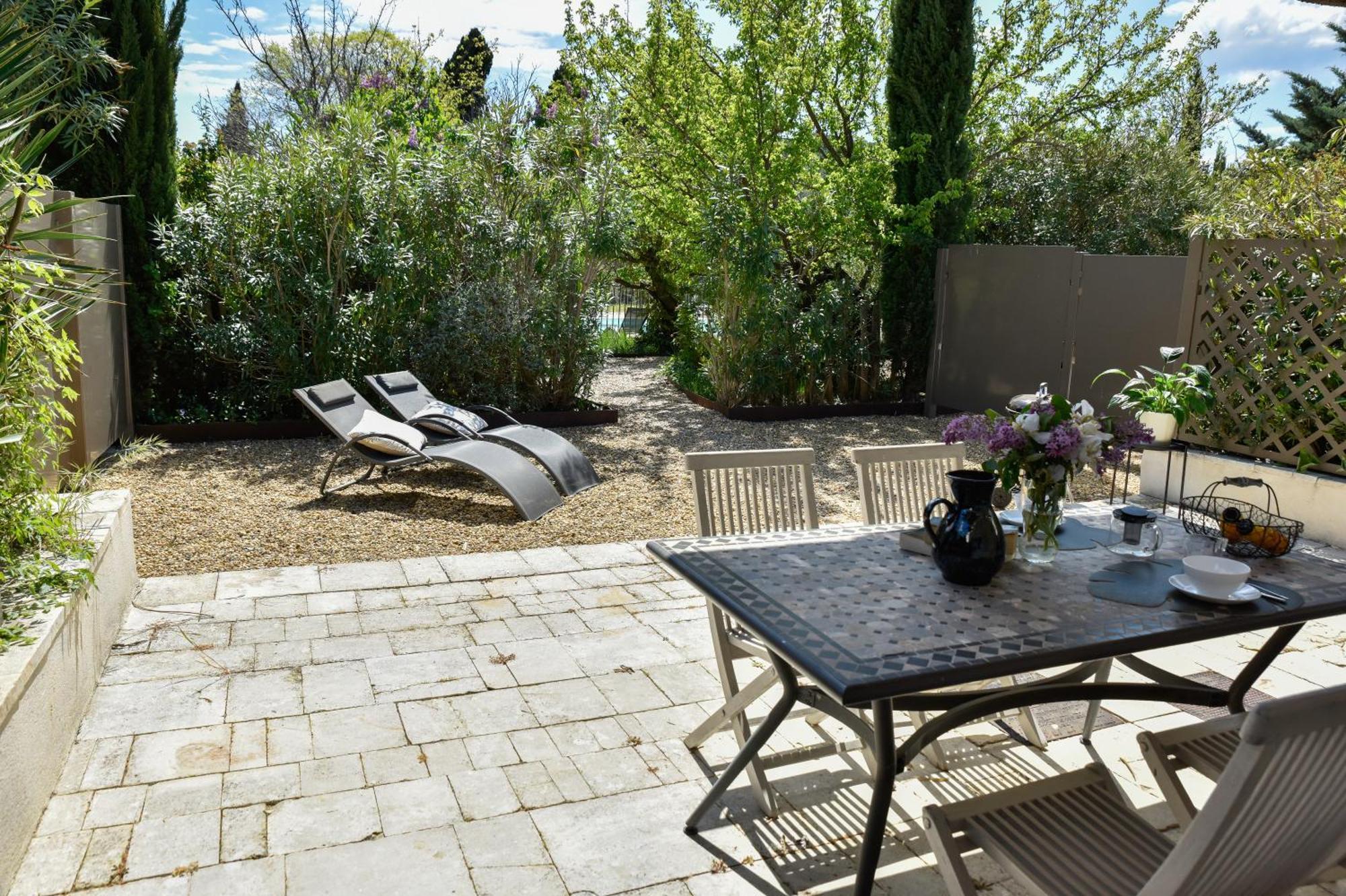 Aparthotel Domaine Du Mas Foucray Les Baux-de-Provence Camera foto